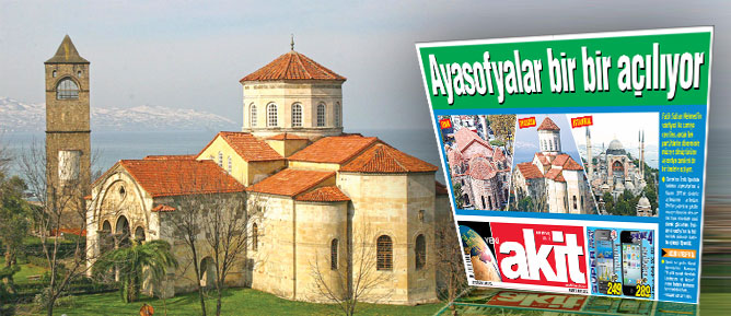 Bakanlığın Trabzon Ayasofya Camii işgali sona erdi