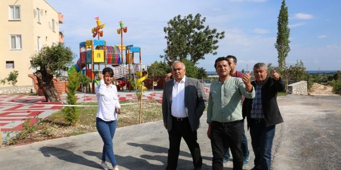 Erdemli Belediyesi park sayısını artırıyor