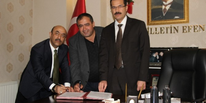 Çiftçilere eğitim kursu protokolü imzalandı