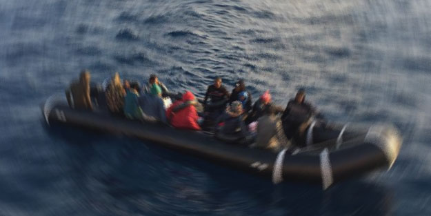 16 düzensiz göçmen yakalandı