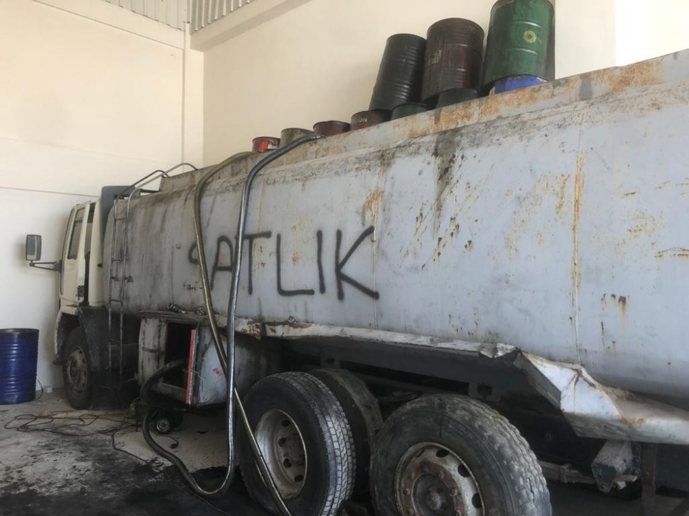16 ton kaçak akaryakıt ele geçirildi 
