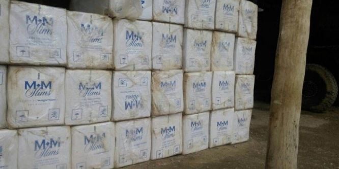 17 bin 500 paket sigara ele geçirildi