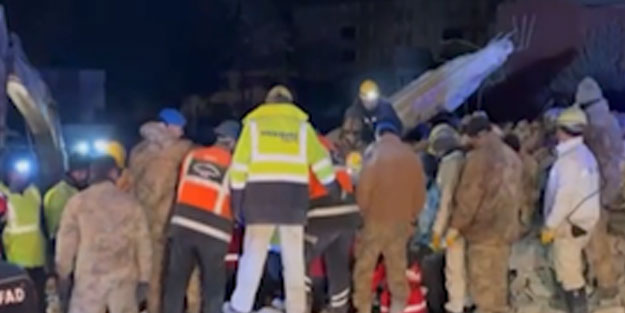 163 saat sonra kurtarıldı