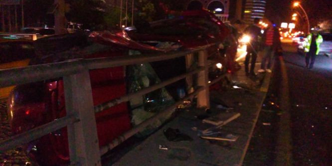 Ankara’da trafik kazası