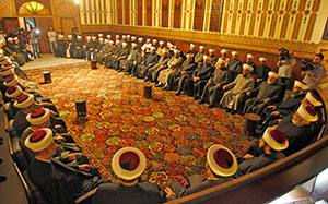 Lübnan’da din adamlarından Müftü Şeyh Kabbani’ye destek