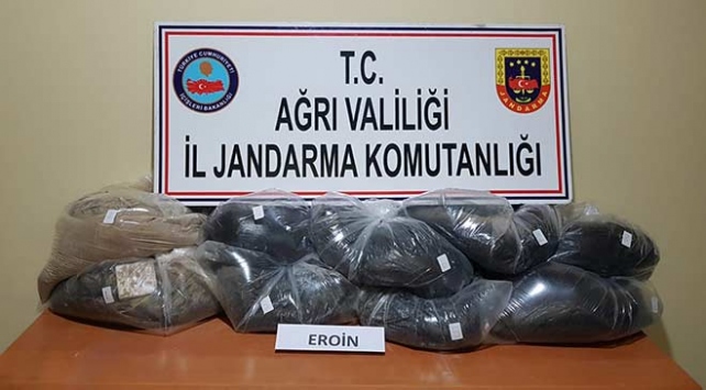 169 kilo 500 gram eroin ele geçirildi