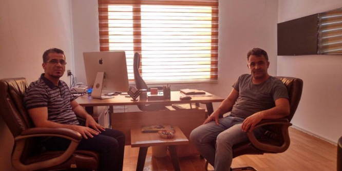 Yavuzaslan’dan, Türkmen Basın Ajansı’na ziyaret