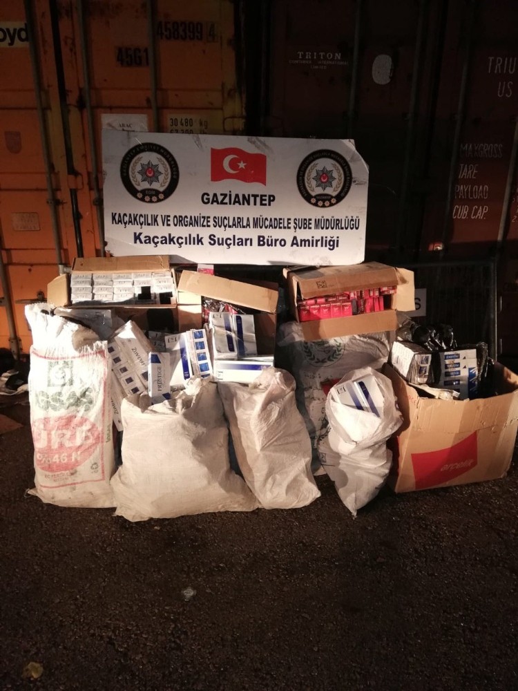17 bin 230 paket kaçak sigara ele geçirildi 