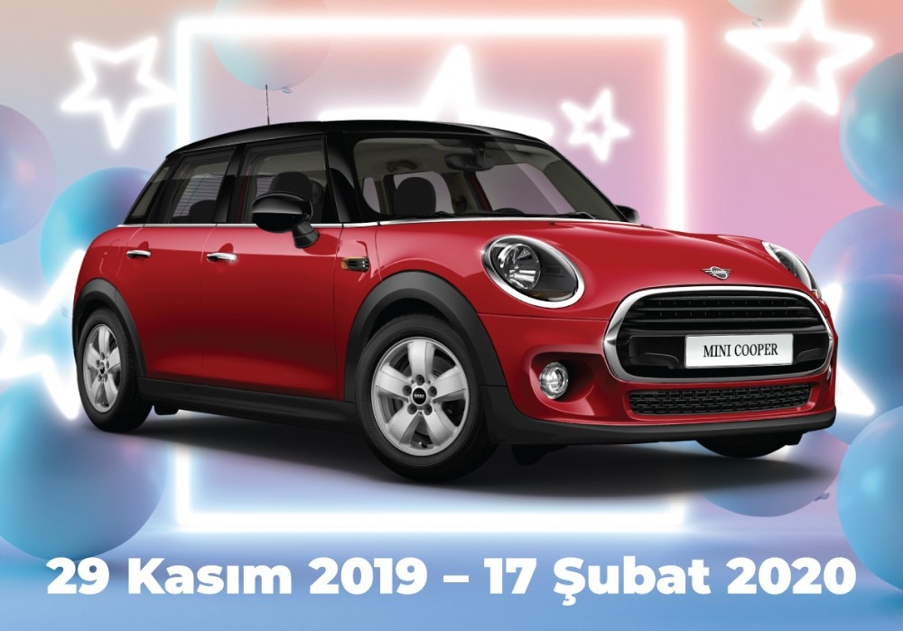 17 Burda AVM’de “Mini Cooper” için geri sayım başladı 
