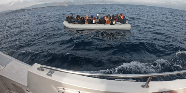 17 düzensiz göçmen yakalandı