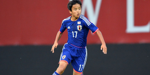 17 yaşındaki Japon Messi, Podolski'nin takımını yıktı