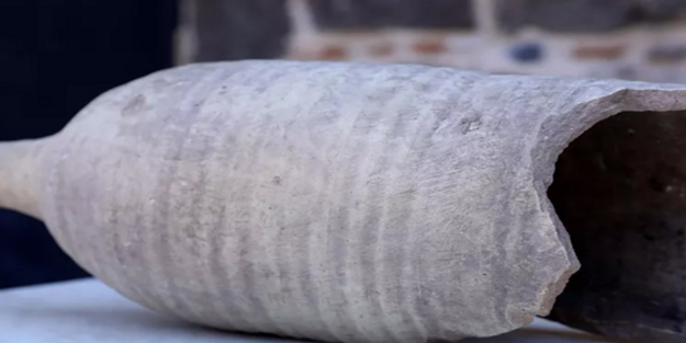 1700 yıllık amfora gün yüzüne çıkarıldı! İslam ve Osmanlı dönemlerine ait mimari yapılara rastlanıldı