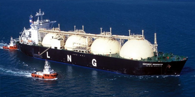 171 bin 800 metreküp doğal gaz Türkiye'ye ulaştı