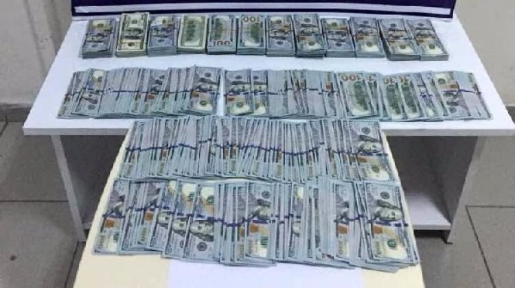 171 bin dolar ile kaçarken yakalandı
