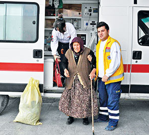 ‘Hizmet’ yaşlıların ayağına gidiyor