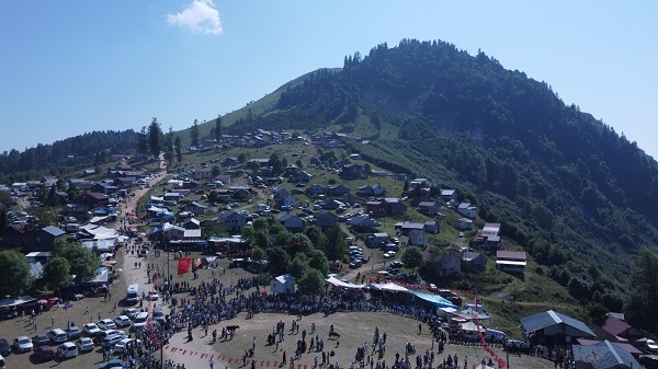 1725 rakımlı yaylada asırlık şenlik