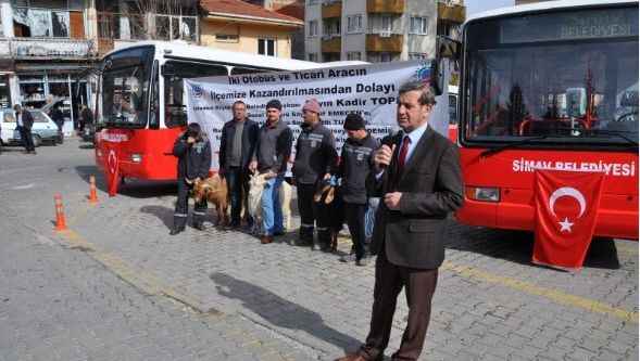 Hibe araçlar hizmete girdi