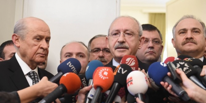 Kemal Kılıçdaroğlu-Bahçeli görüşmesi sona erdi