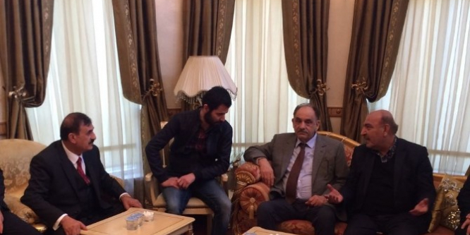 Mutlak’tan Aslan’a taziye ziyareti