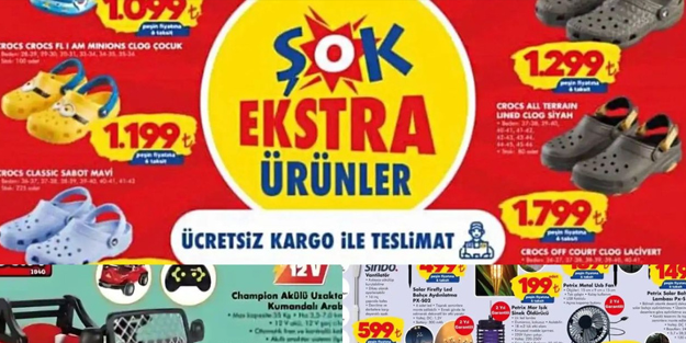 18-24 Eylül ürün kataloğu çıktı! İşte ŞOK marketlerdeki indirim furyası