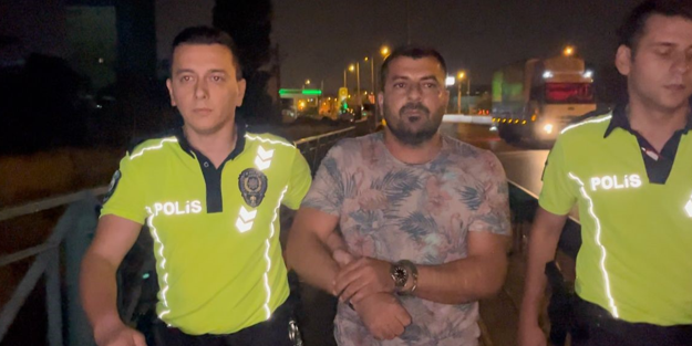 18 bin lira cezadan koşarak kaçmaya çalıştı!