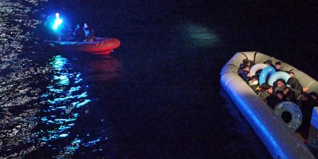 18 düzensiz göçmen yakalandı