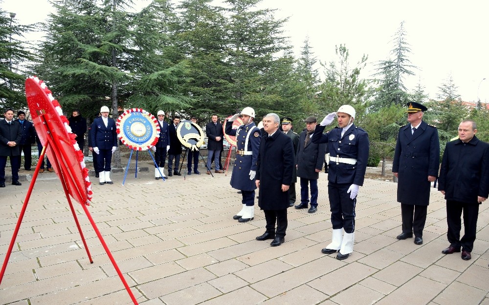 18 Mart Şehitler Günü için Kırşehir’de tören düzenlendi 