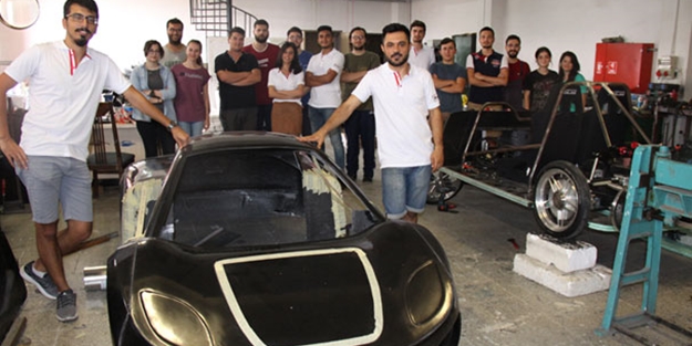 18 öğrencinin ürettiği aracın hedefi 450 kilometre!