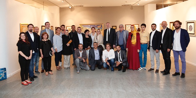 18 Ülkeden 76 sanatçı 8'inci Meşk Sergisi'nde buluştu