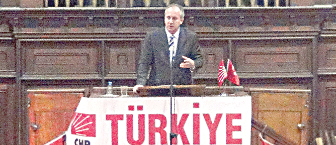 CHP’li İnce kiliseden AK Parti’ye çattı