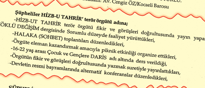 Evde kitap ve dergi bulundurmak tutuklanma gerekçesi!