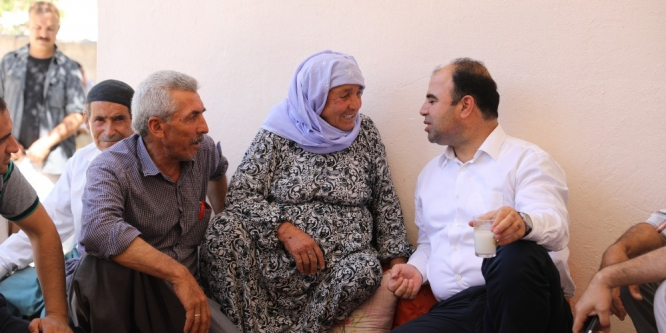 Belediye Başkanı Nihat Çiftçi hafta sonu mesaisini ilçeye ayırdı