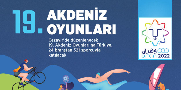19. Akdeniz Oyunları'nda heyecan başlıyor