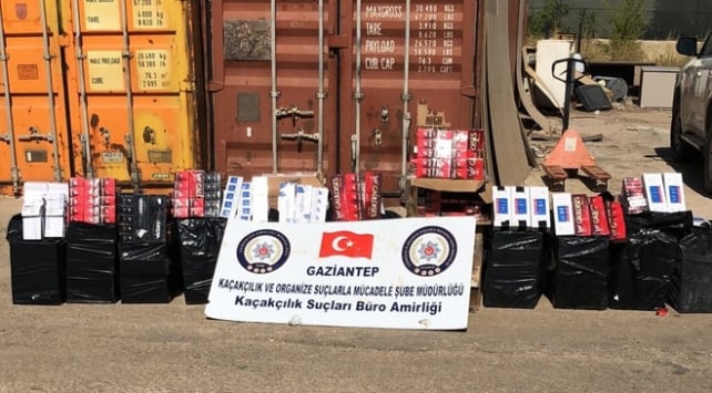 19 bin paket kaçak sigara ele geçirildi