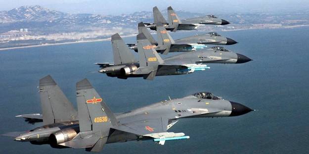 19 jet birden bölgeye girdi! Savaş tehdidi