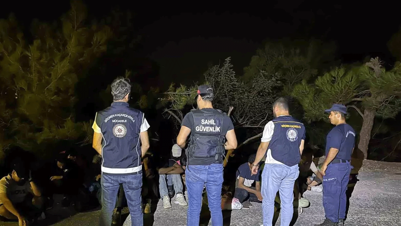 19 kaçak göçmen daha yakalandı