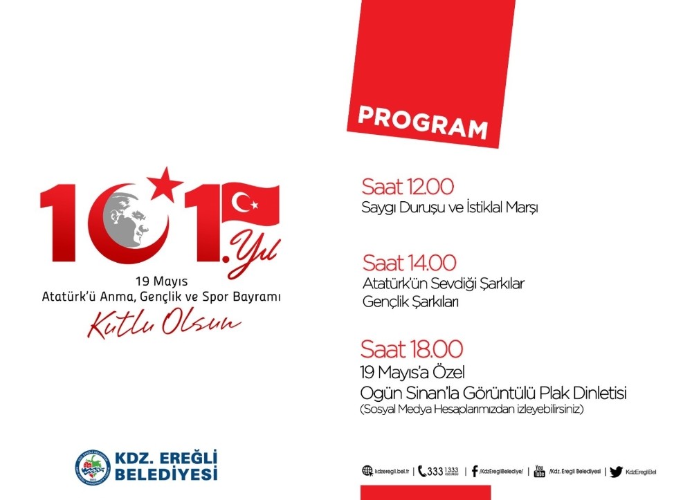 19 Mayıs coşkusu evlerde yaşatılacak 