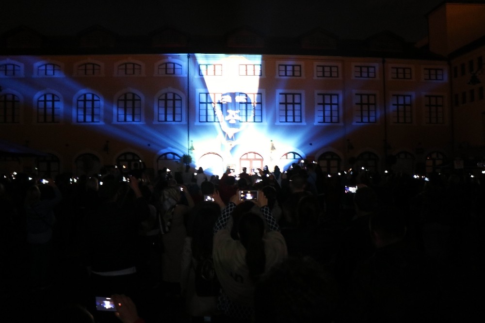 19 Mayıs mapping gösterisi duygulandırıp, gururlandırdı 