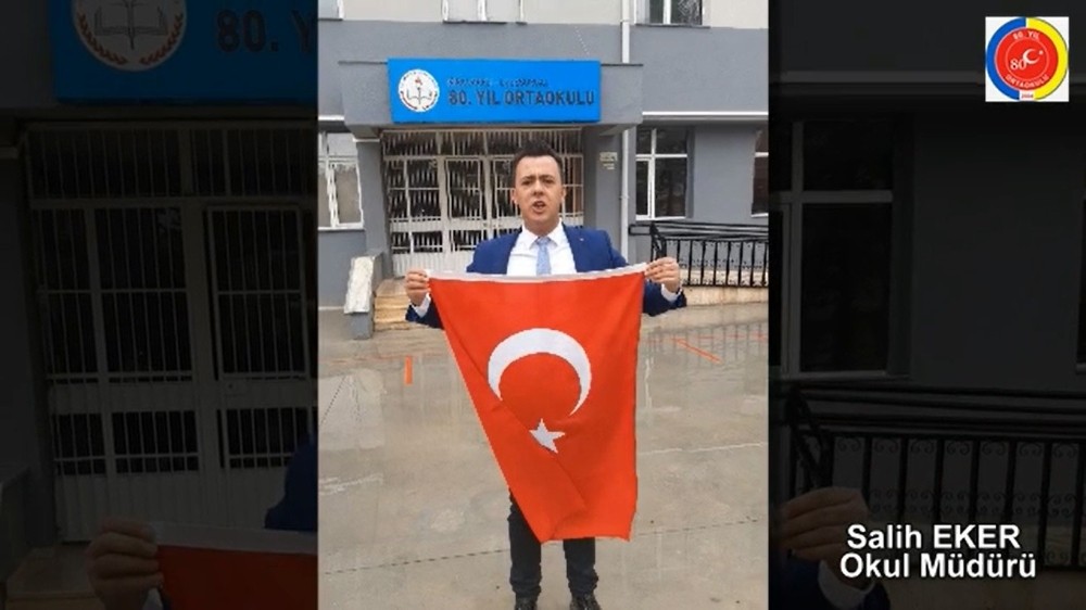 19 Mayıs’ı böyle kutladılar: “Bayrak koşusunu sanal ortamda yaşattılar” 