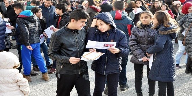 Sorgun’da öğrenciler karne heyecanı yaşadı