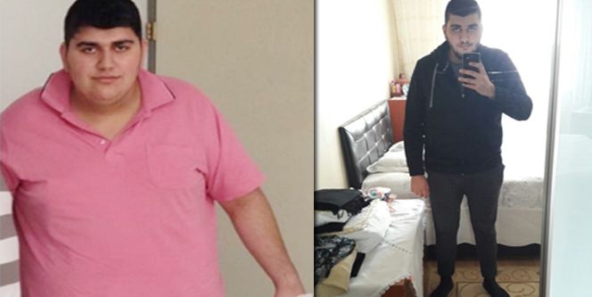 Askere gitmek için zayıfladı