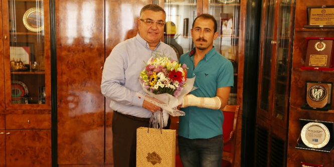 Kesimoğlu Gazi Sezer Özdere’yi ağırladı