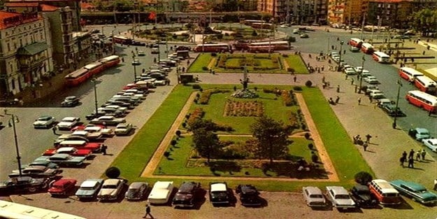 1968'de Taksim Meydanı