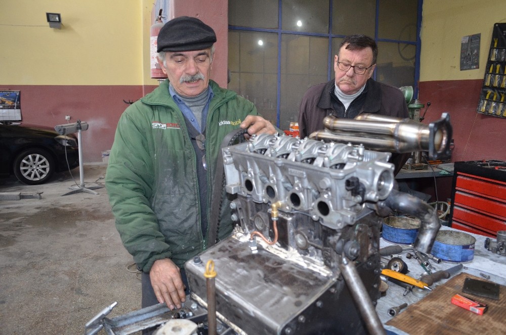 1978 yılında LPG’yi ilk kez otomobilde denemişti şimdide motor tasarladı 