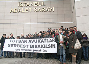 DHKP-C avukatlarından tutuklulara itiraz