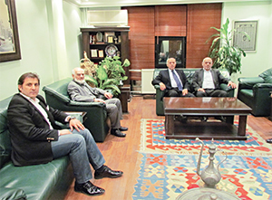 ÇETAŞ yönetiminden gazetemize ziyaret