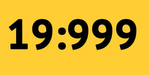19.999... Bu rakama dikkat