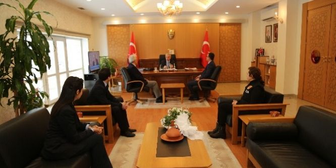 Vali Kamçı’ya ziyaret!