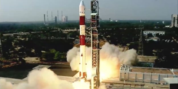 19'u birden fırlatıldı! Hindistan'dan uzaya yeni uydu