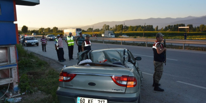 Tokat’ta trafik kazası: 1 ölü, 4 yaralı
